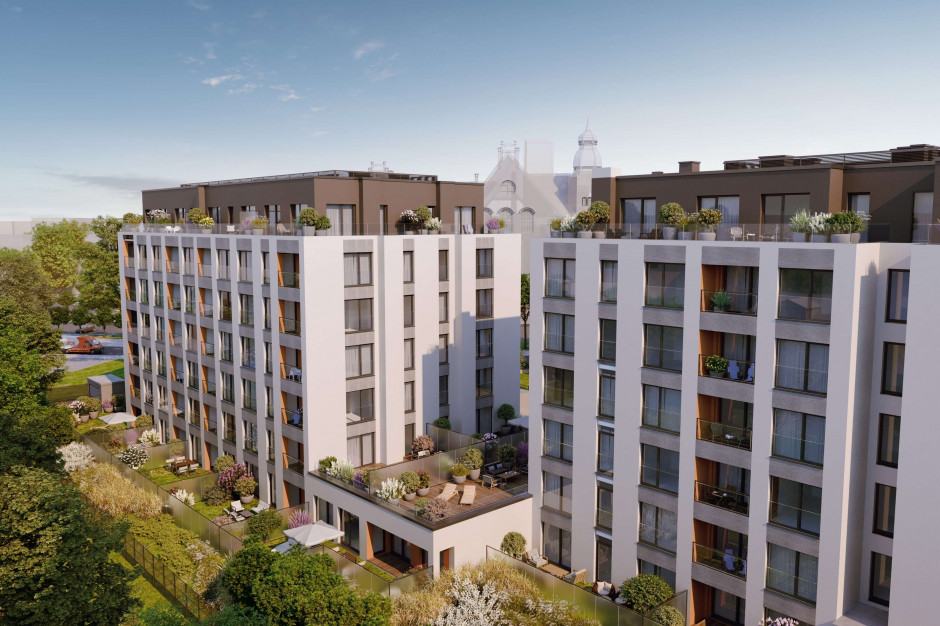 Apartamenty Bergera powstają w Poznaniu. Fot. mat. pras. Powstają Apartamenty Bergera od EBF Development