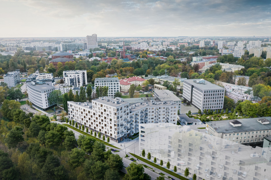 Inwestycja NU! Warszawa Wola powstaje w Warszawie. Fot, mat. pras. NU! Warszawa Wola od Skanska rozpoczyna sprzedaż