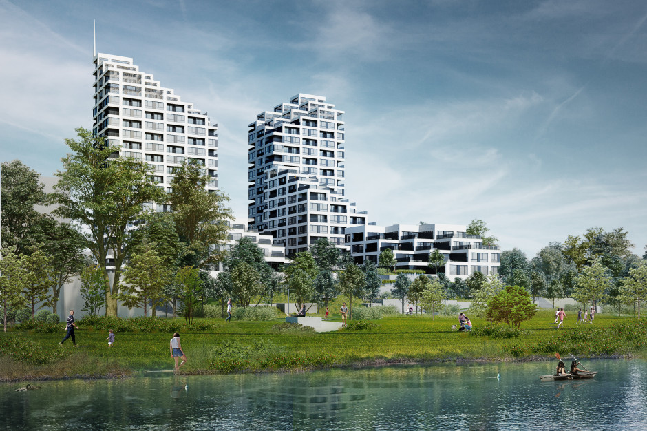 Projekt Resovia Sky powstanie w Rzeszowie. Fot. mat. pras. Resovia Sky Apartamenty z widokiem na panoramę Rzeszowa