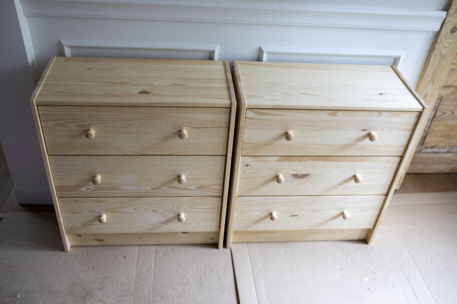 Zdjęcie i realizacja Kasia Bobocińska, conchitahome DIY: łatwa metamorfoza sosnowej szafki