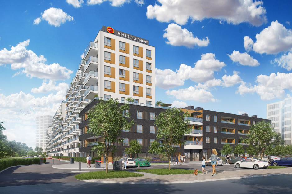 Inwestycja Apartamenty Ludwiki w Warszawie. Fot. mat. pras. Apartamenty Ludwiki - Dom Development buduje w centrum Woli