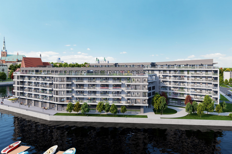 Osiedle nad Odrą, fot. mat. prasowe J.W.Construction z drugą inwestycją w Szczecinie. Powstanie 800 mieszkań