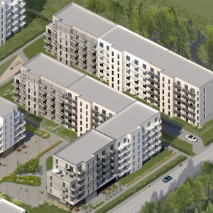Apartamenty Młynówka: w Oświęcimiu powstaje osiedle zatopione w zieleni