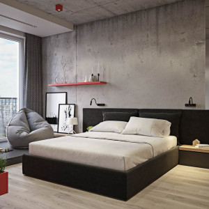 Kolorowy minimalizm. Nowoczesne mieszkanie w Warszawie