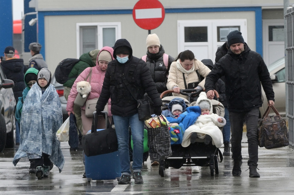 Od 24 lutego z Ukrainy do Polski wjechało 3,317 mln osób