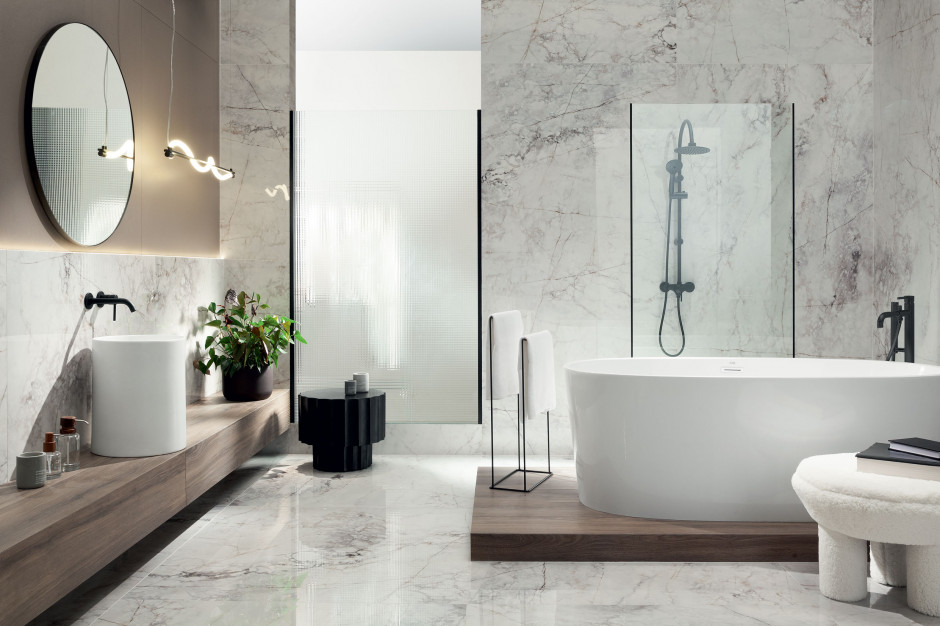 Marmur Balance Stone. Fot. mat. pras. Tubądzin wypuszcza kolekcję marmurów autorstwa Macieja Zienia